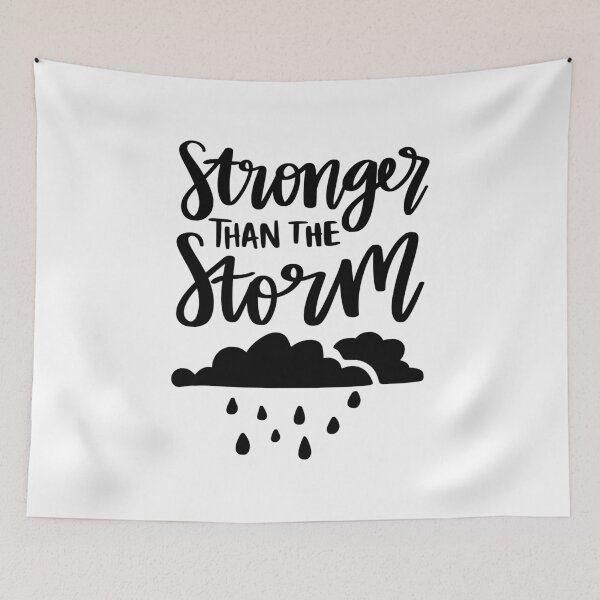 Aperçu de l'œuvre Stronger Than The Storm créée et vendue par AshleysBazaar.