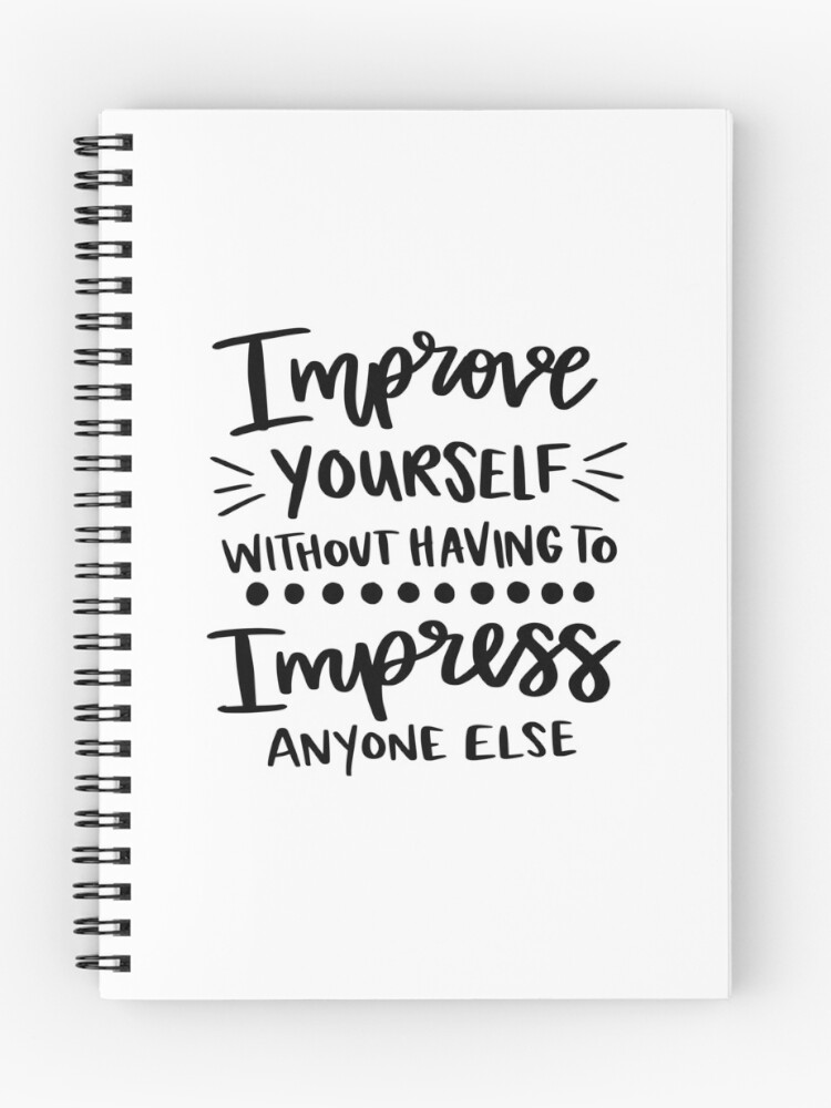 Thumbnail 1 of 3, Journal, Improve Yourself designed and sold by AshleysBazaar.