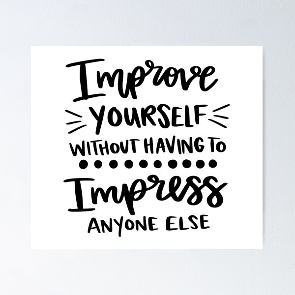 Item preview, Improve Yourself designed and sold by AshleysBazaar.