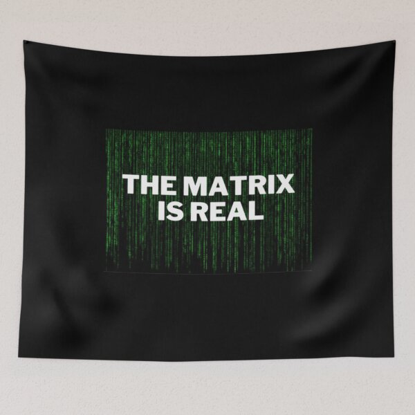 Item preview, The Matrix Is Real designed and sold by NxtLvlDsgns.