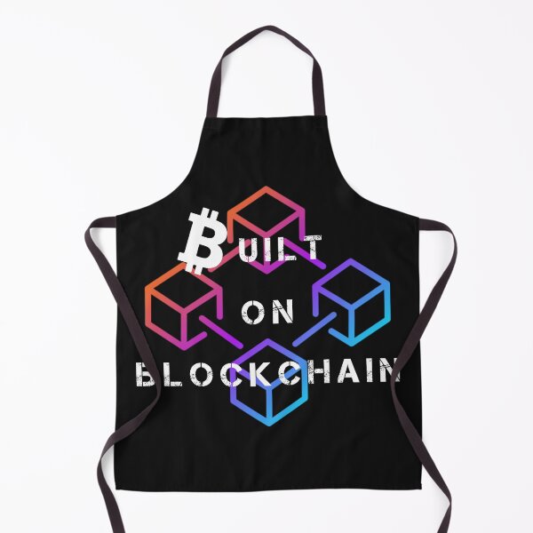 Item preview, Biult On Blockchain Bitcoin Crypto designed and sold by Funny-Tees4U.