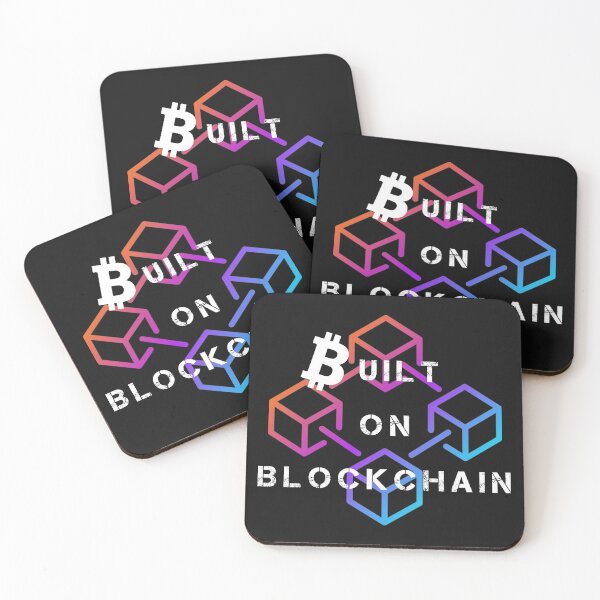 Item preview, Biult On Blockchain Bitcoin Crypto designed and sold by Funny-Tees4U.