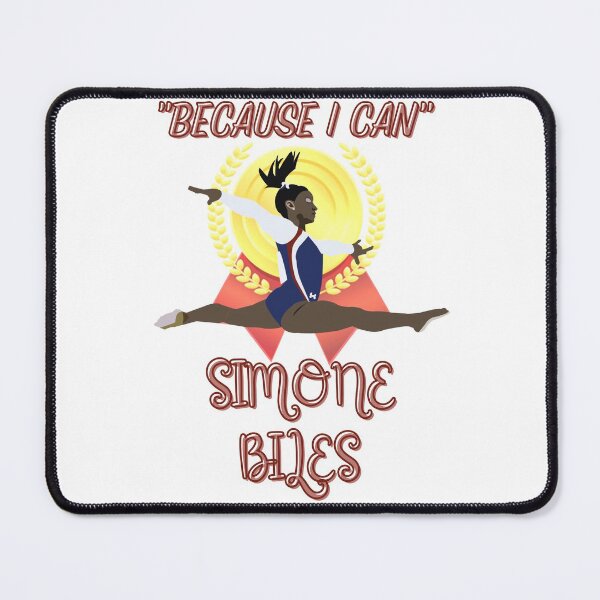 Item preview, Because I Can Quote Simone Biles Mental Health Awareness Day USA Olympics Gymnastics Gold Medal Black Girl Magic Simone Biles Shirt designed and sold by matrixunplugged.