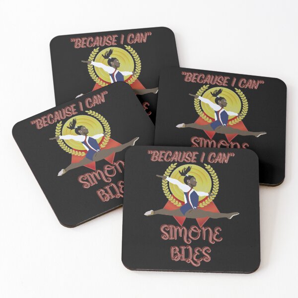 Item preview, Because I Can Quote Simone Biles Mental Health Awareness Day USA Olympics Gymnastics Gold Medal Black Girl Magic Simone Biles Shirt designed and sold by matrixunplugged.