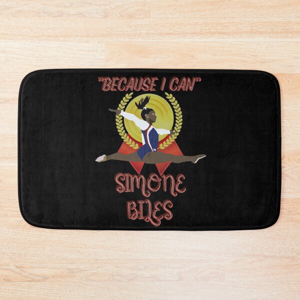 Item preview, Because I Can Quote Simone Biles Mental Health Awareness Day USA Olympics Gymnastics Gold Medal Black Girl Magic Simone Biles Shirt designed and sold by matrixunplugged.