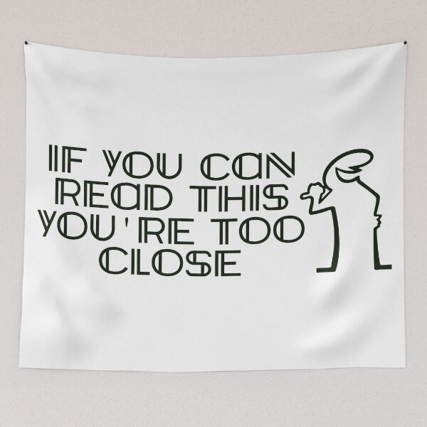 Item preview, La Linea (If You Can Read This) designed and sold by REMA-REPUBLIC.