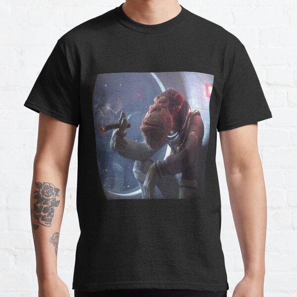 Item preview, Astronaut Monkey Smoking a Cigar in Space designed and sold by remarkableswag.