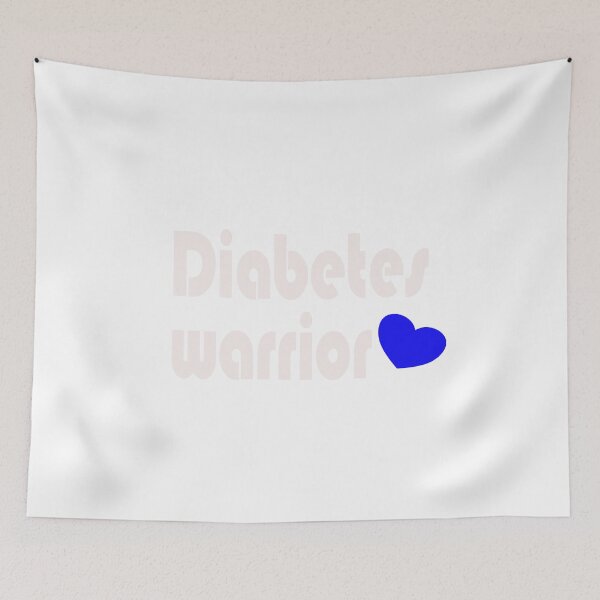 Item preview, diabetes warrior designed and sold by justplainwords.