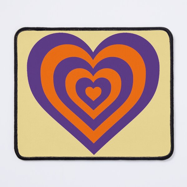 Item preview, Orange and Regalia - Powerpuff Girls Retro Heart designed and sold by Liyanna Baloca.