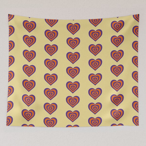 Item preview, Orange and Regalia - Powerpuff Girls Retro Heart designed and sold by Liyanna Baloca.