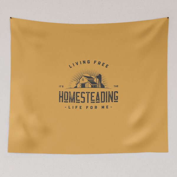Item preview, It's the Homesteading Life for Me designed and sold by nanogarbanzo.