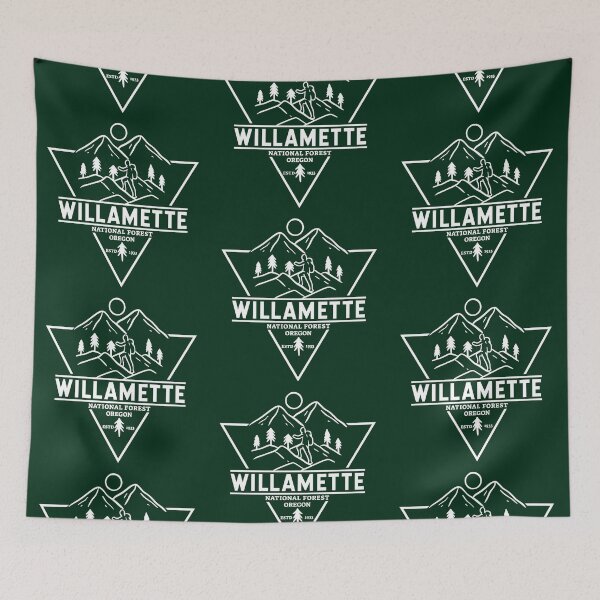 Item preview, Willamette National Forest Oregon Badge designed and sold by KrisSidDesigns.