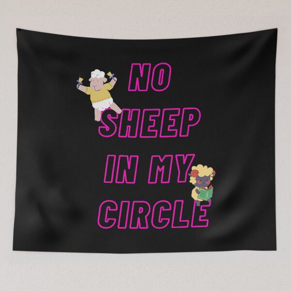 Item preview, no sheep in my circle - sleep design designed and sold by nakavt.