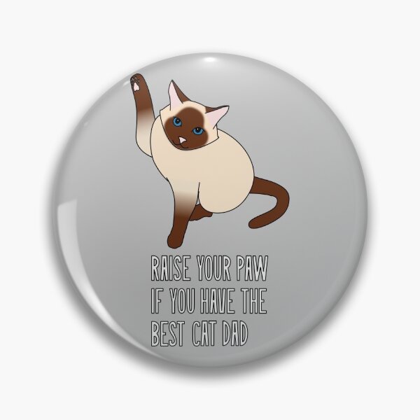 Item preview, Dad of Siamese Cat designed and sold by Psuchemay.