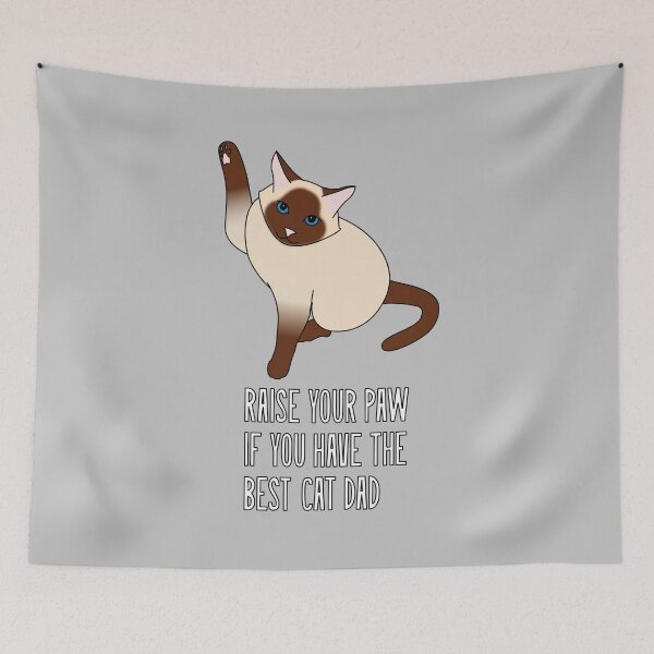 Item preview, Dad of Siamese Cat designed and sold by Psuchemay.