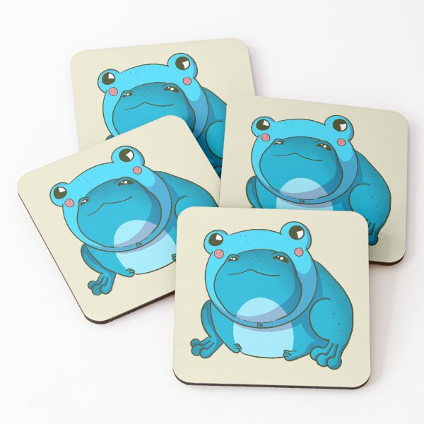 Item preview, Frog in da frog hat (blue) designed and sold by Artfromtheabyss.