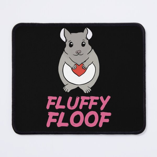 Item preview, Fluffy Floof Cute Chinchilla with Heart for Chinchilla Lovers Pink designed and sold by Mochi-Merch.