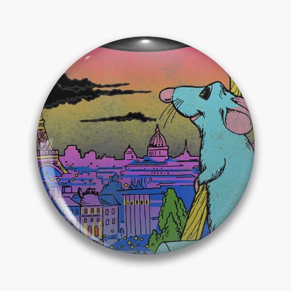 Item preview, Ratattouille Remy And Paris Logo designed and sold by CarlosBauer.