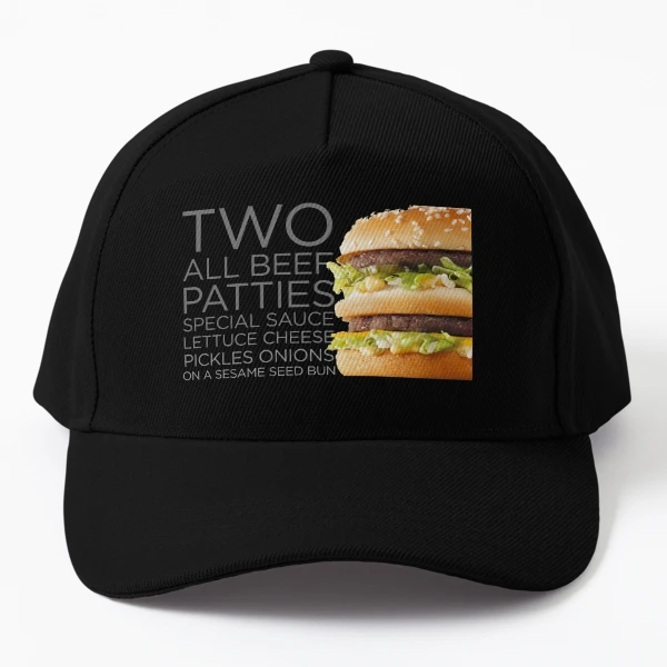 BIG MAC - Two All Beef Patties Special Sauce Lettuce Cheese Pickles Onions  on a Sesame Seed Bun  Poster for Sale by Meltissa