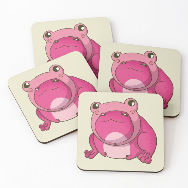 Artikelvorschau, Frosch im Froschhut (rosa) entworfen und verkauft von Artfromtheabyss.