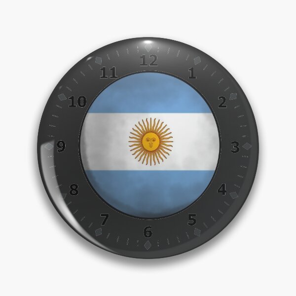 Item preview, argentine clock designed and sold by ZiphGames.