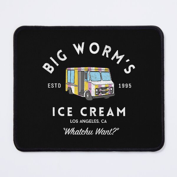 Item preview, Big Worm's Ice Cream - Whatchuwant? - vintage logo designed and sold by Primotees.