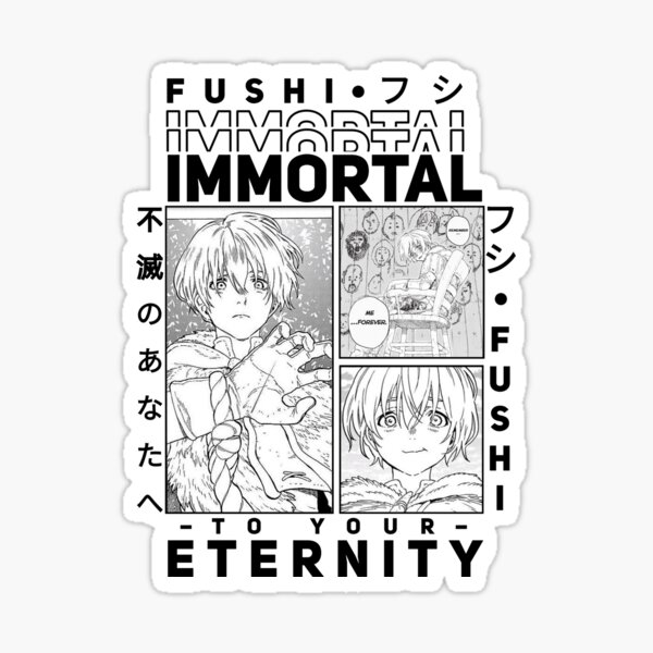 Immortal Fushi (To Your Eternity TYE) B/W - NeatoShop