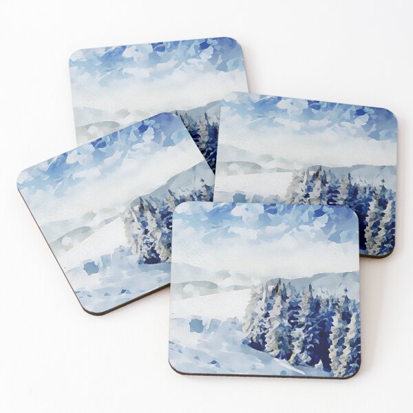 Item preview, Winter Watercolor 2 designed and sold by spaceopy.