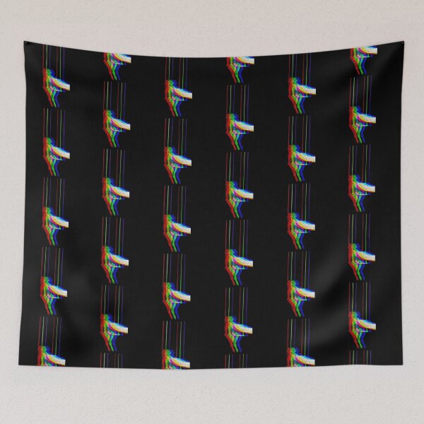 Item preview, Trapeze Glitch Art designed and sold by InkThinkArt.