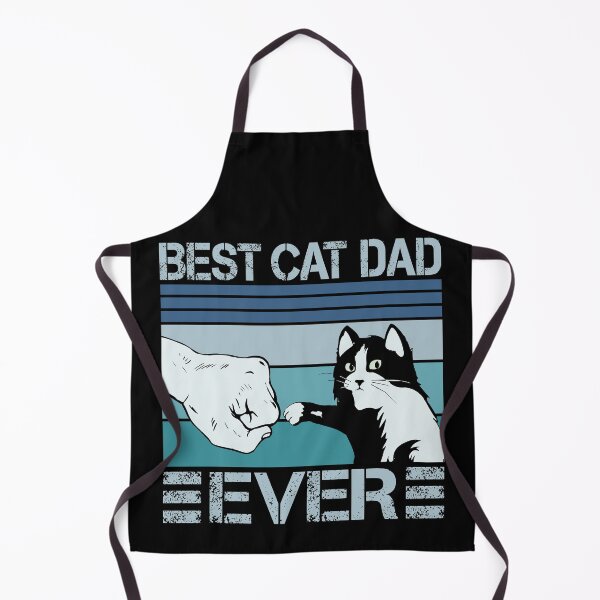 Item preview, Cat Best Cat Dad Ever Retro Fist Design designed and sold by brunsch-print.