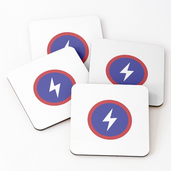 Item preview, Lightning Network Shield - Red and Blue - Version 1 designed and sold by NautilusMare.