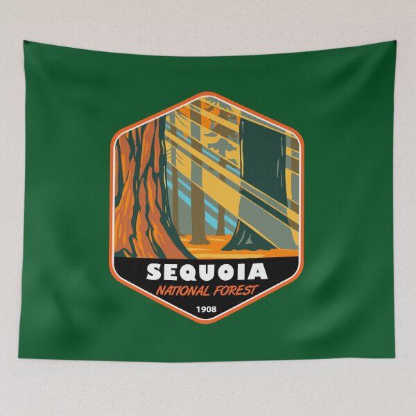 Item preview, Sequoia National Forest California Badge designed and sold by KrisSidDesigns.