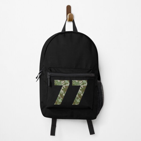Item preview, Army Camo Number Seventy-seven Veteran Lucky Number 77 designed and sold by Urosek.