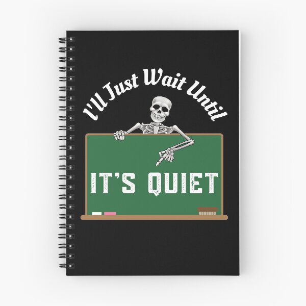 Item preview, Ill Just Wait Until Its Quiet designed and sold by WoodburyLake.