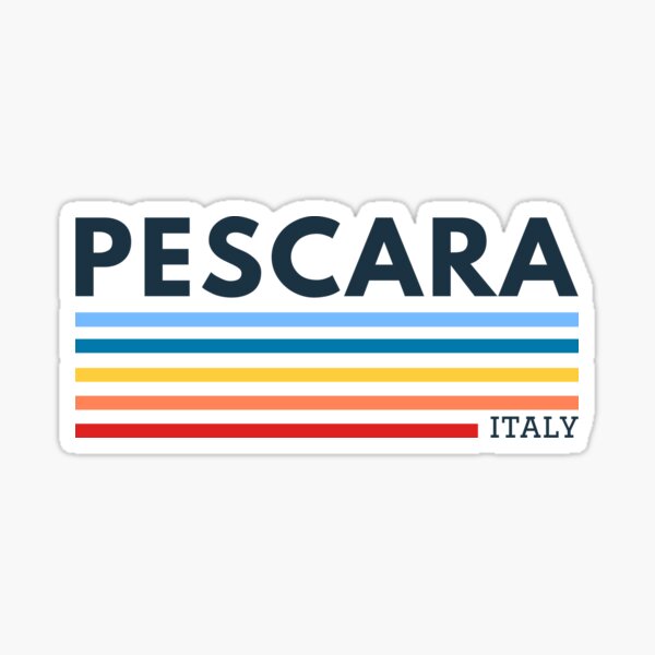 Pescara Italy Sticker