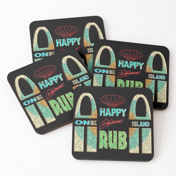 Item preview, ARUBA - ONE HAPPY ISLAND - TROPICAL FRUITS SHELLS AND GUITAR designed and sold by Ralek.