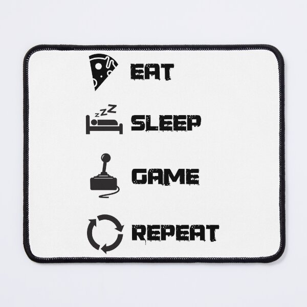 Item preview, Eat Sleep Game Repeat designed and sold by classy-shop.