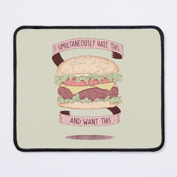 Item preview, The Burger Dilemma designed and sold by Lidra Zehcnas.