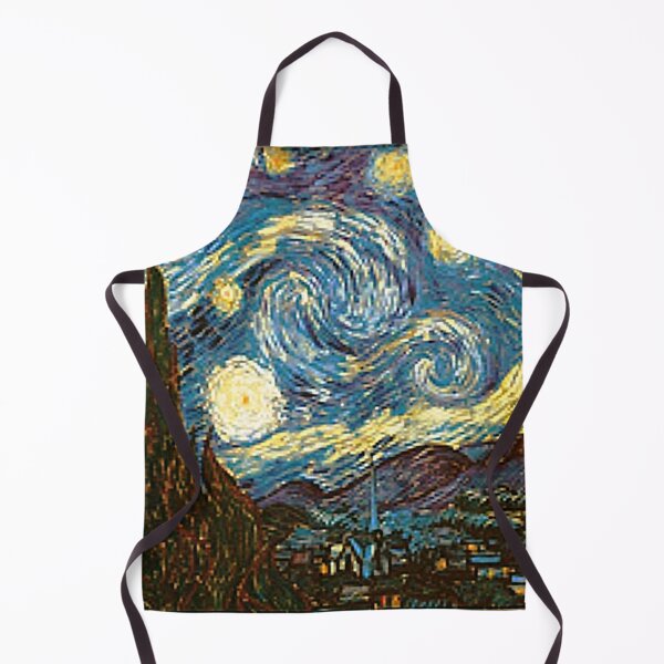 Vincent Van Gogh's Starry Night - An Icon of Modern Art Apron
