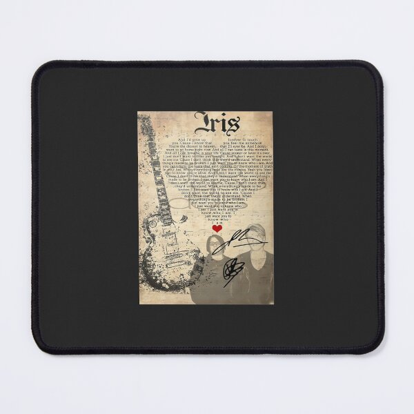 Artikelvorschau, Iris Lyric Poster Essential entworfen und verkauft von Wendy75Me.