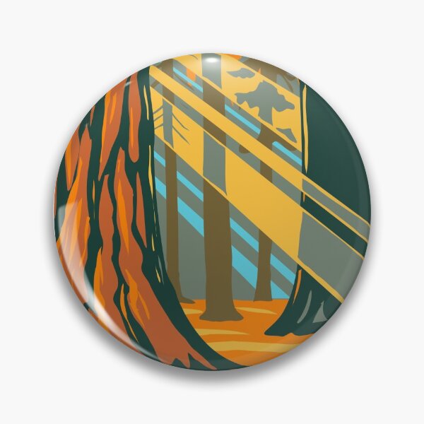 Item preview, Sequoia National Forest California Vintage designed and sold by KrisSidDesigns.