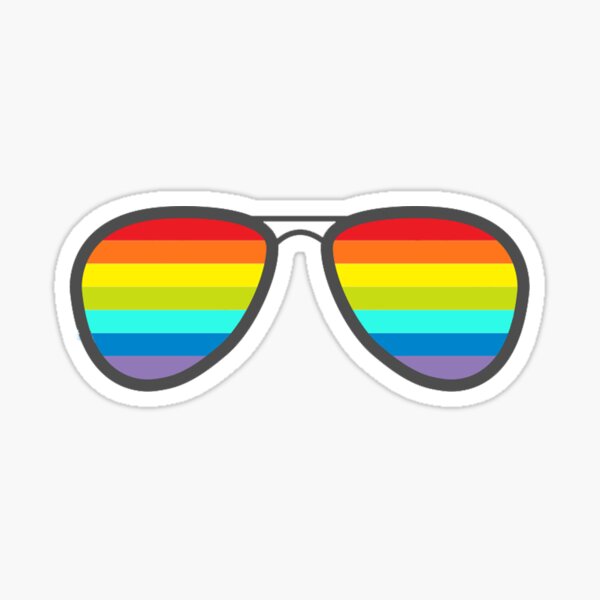 rainbow lens glasses