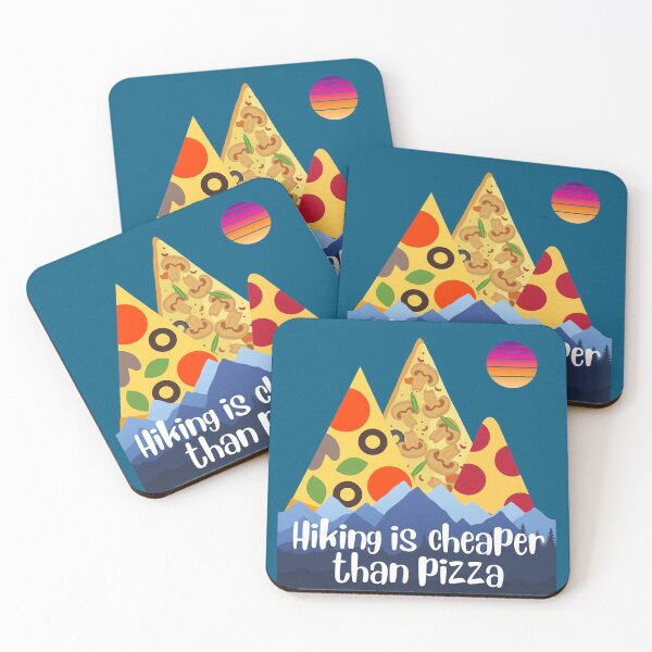 Item preview, Hiking Is Cheaper Than Pizza designed and sold by Teez Designer.