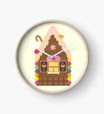 Gingerbread house Clock