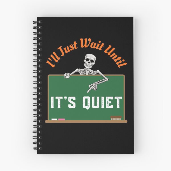 Item preview, Ill Just Wait Until Its Quiet designed and sold by WoodburyLake.