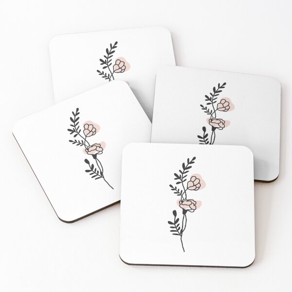 Item preview, Flower flowers minimal flower boho  designed and sold by Tropical Blood.