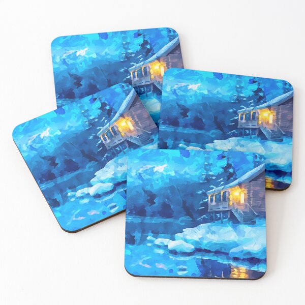 Item preview, Winter Watercolor 4 designed and sold by spaceopy.