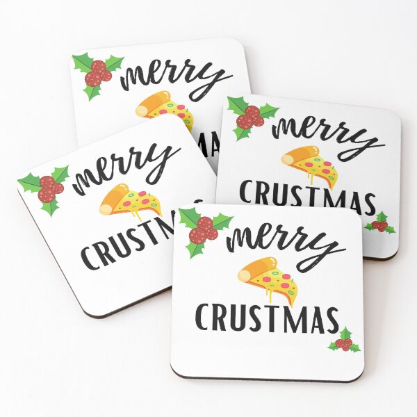 Item preview, Merry Crustmus - Funny Christmas Pizza Quotes designed and sold by Witfulwisdom.