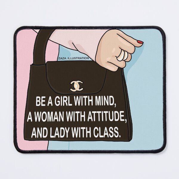 Item preview, Be a girl with mind designed and sold by drawingwithzaza.