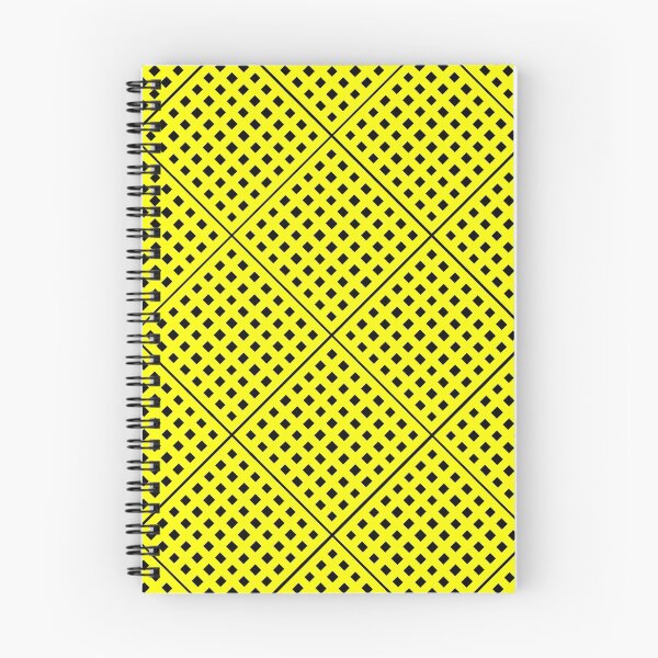 Item preview, Criss Cross Angled Line Pattern in Yellow on Black designed and sold by Neil Feigeles.